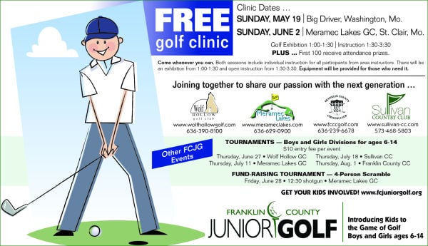 <p>FREE Golf Clinic, S...