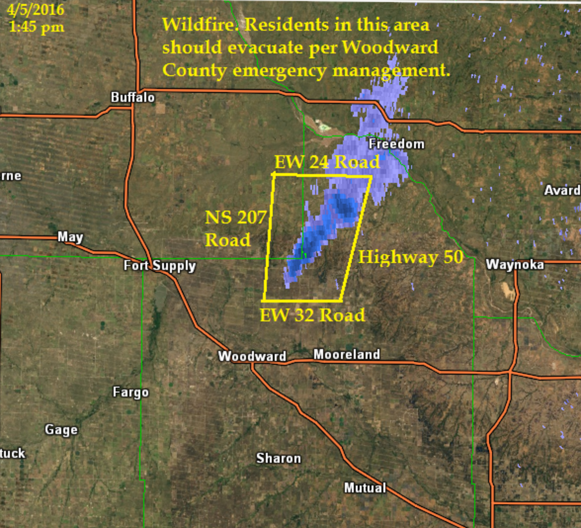UPDATED Firefighters continue to battle Woodward County blaze News