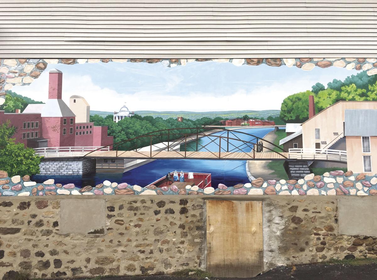 Lyons canal history comes alive in latest mural News