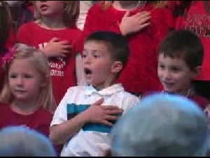 Veteran's Day ceremony at Trinity Lutheran 