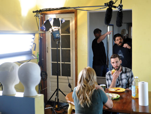 Scary movie being filmed in Oak...