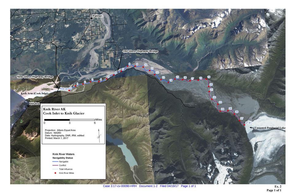 Alaska files lawsuit over Knik River ownership - Mat-Su Valley Frontiersman