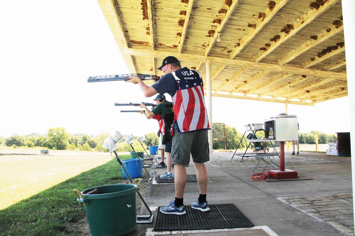 US Olympic shooting team practices in Saint Jo