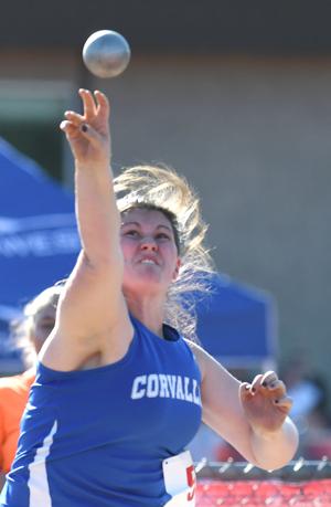 Prep track and field: Beck takes home shot put title