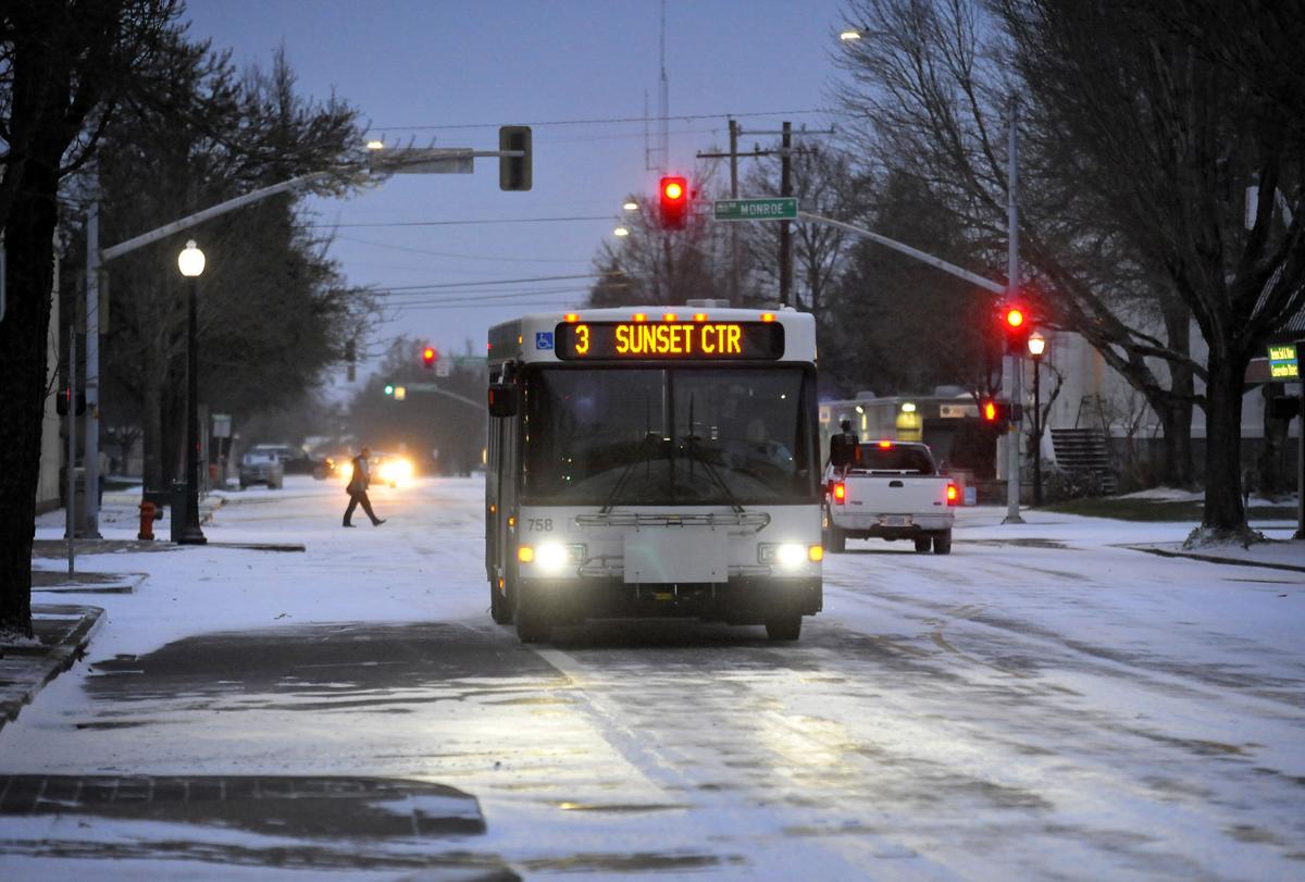 Friday Corvallis And Philomath Using Bus Snow Routes Local