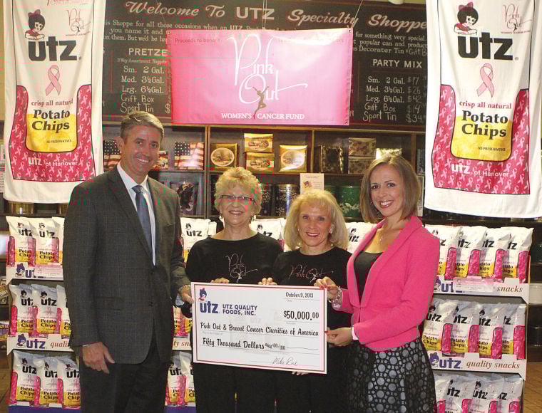 UTZ donates 50,000 to breast cancer charities