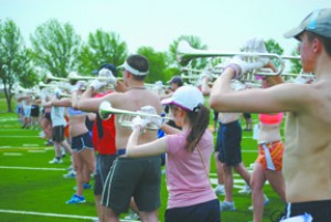 Blue Stars practice