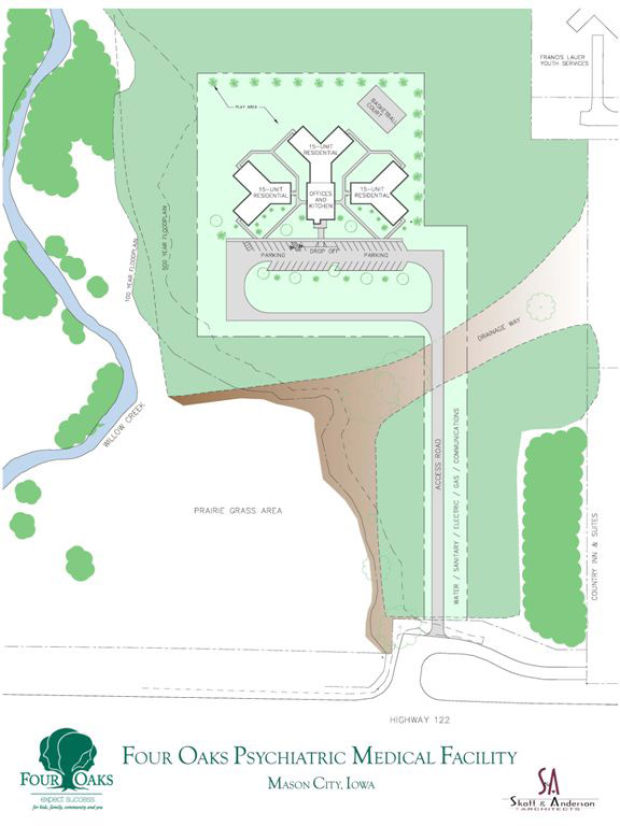 Four Oaks plans new youth residential treatment facility in Mason City