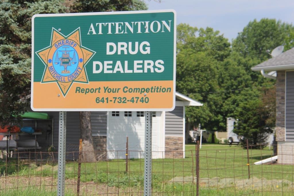New County Sign Sends Unique Message To Drug Dealers