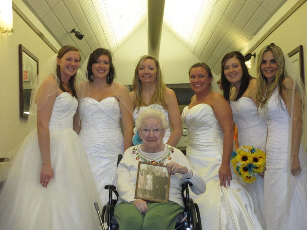 IOOF staff and Margaret Hoffman