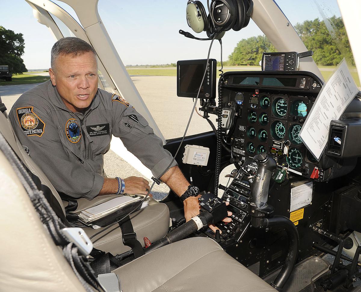 Georgia State Patrol Aviation Section Trains For Variety