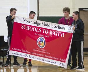 northridge middle schools earns watch honor goshen northridge middle school