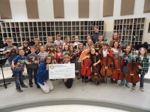 Centennial Rotary supports youth strings and orchestra program