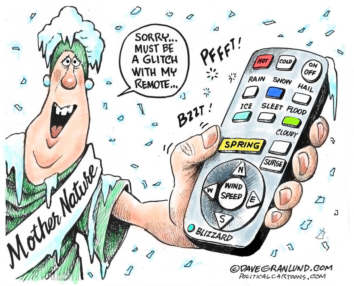 Mother Nature Editorial Cartoons