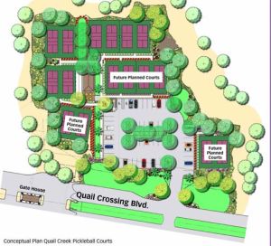 Diagram of Quail Creek Courts