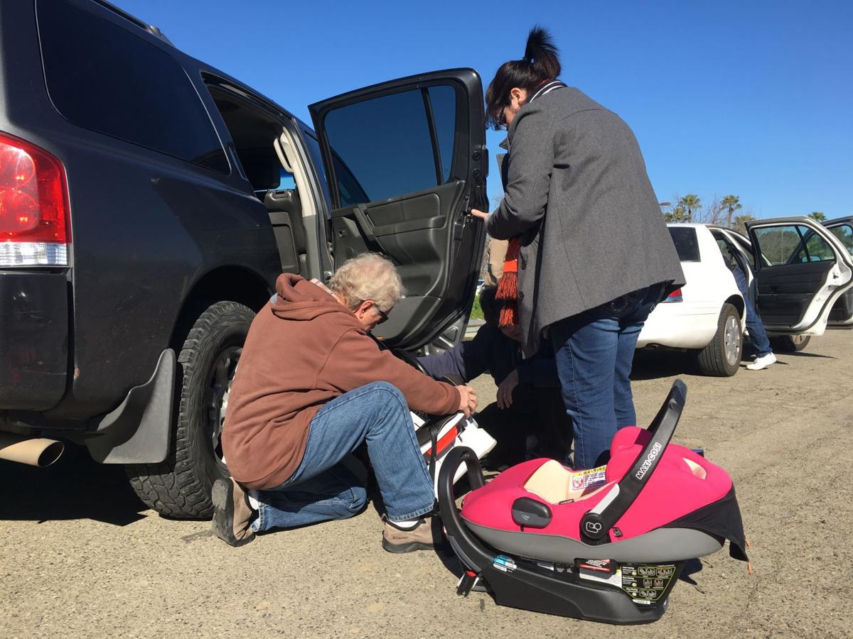 Child passenger safety technicians trained in Kings County Features