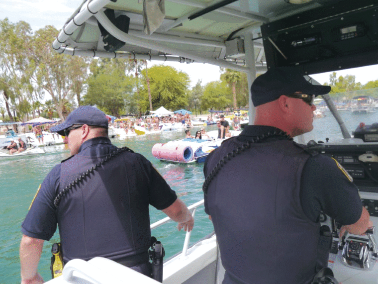 Police patrol as partiers let loose Local News Stories