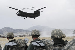 Measures to protect military training at Fort Harrison advance