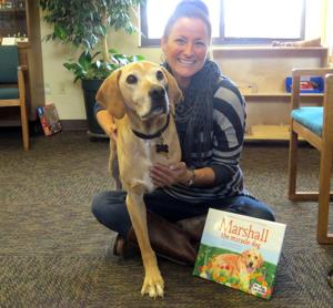 Marshall the Miracle Dog brings message of empathy to East Helena