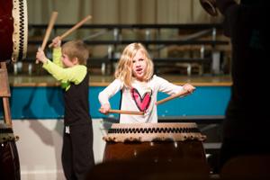 Japanese taiko drumming inspires Jefferson students
