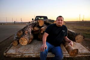 Ashland man makes pilgrimage with supplies: 'This is definitely not my last trip'