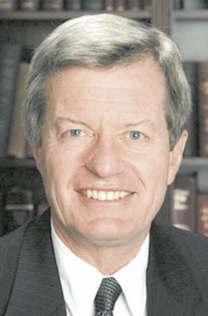 Two weeks out of office, Baucus still working on China
