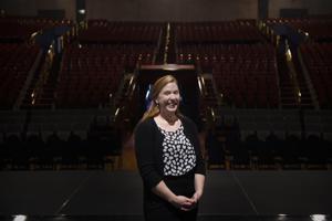 Angela Poole has her dream job managing the Helena Civic Center