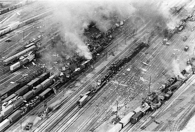 1974 Norfolk & Western Railway Co. Explosion 1