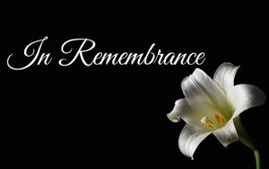 In Remembrance: Locals who passed on in October