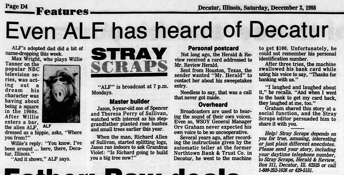 16 times Decatur was featured in TV and movies Entertainment herald