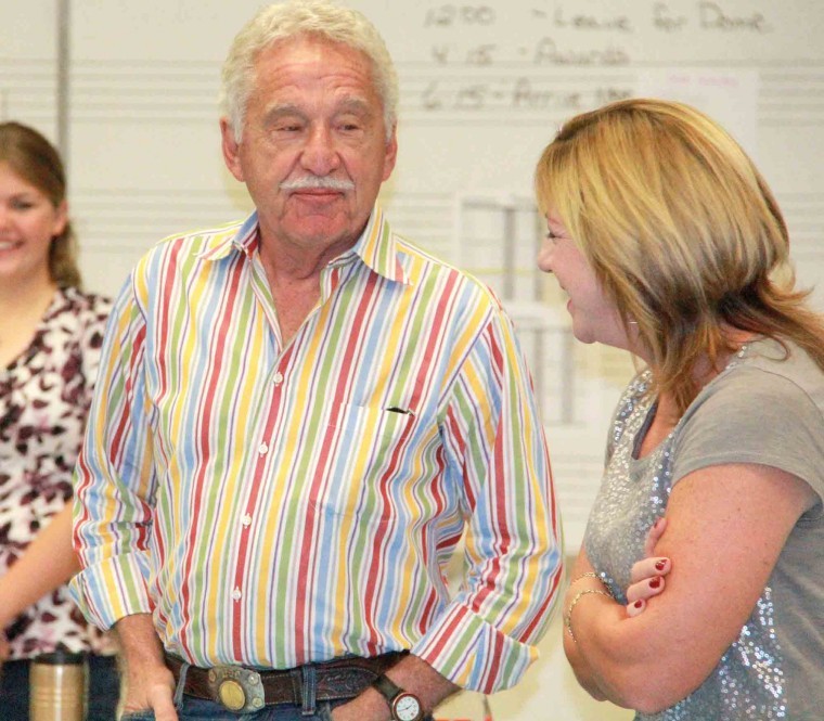 Doc Severinsen visits New Braunfels High School band students HeraldZeitung Online Local News