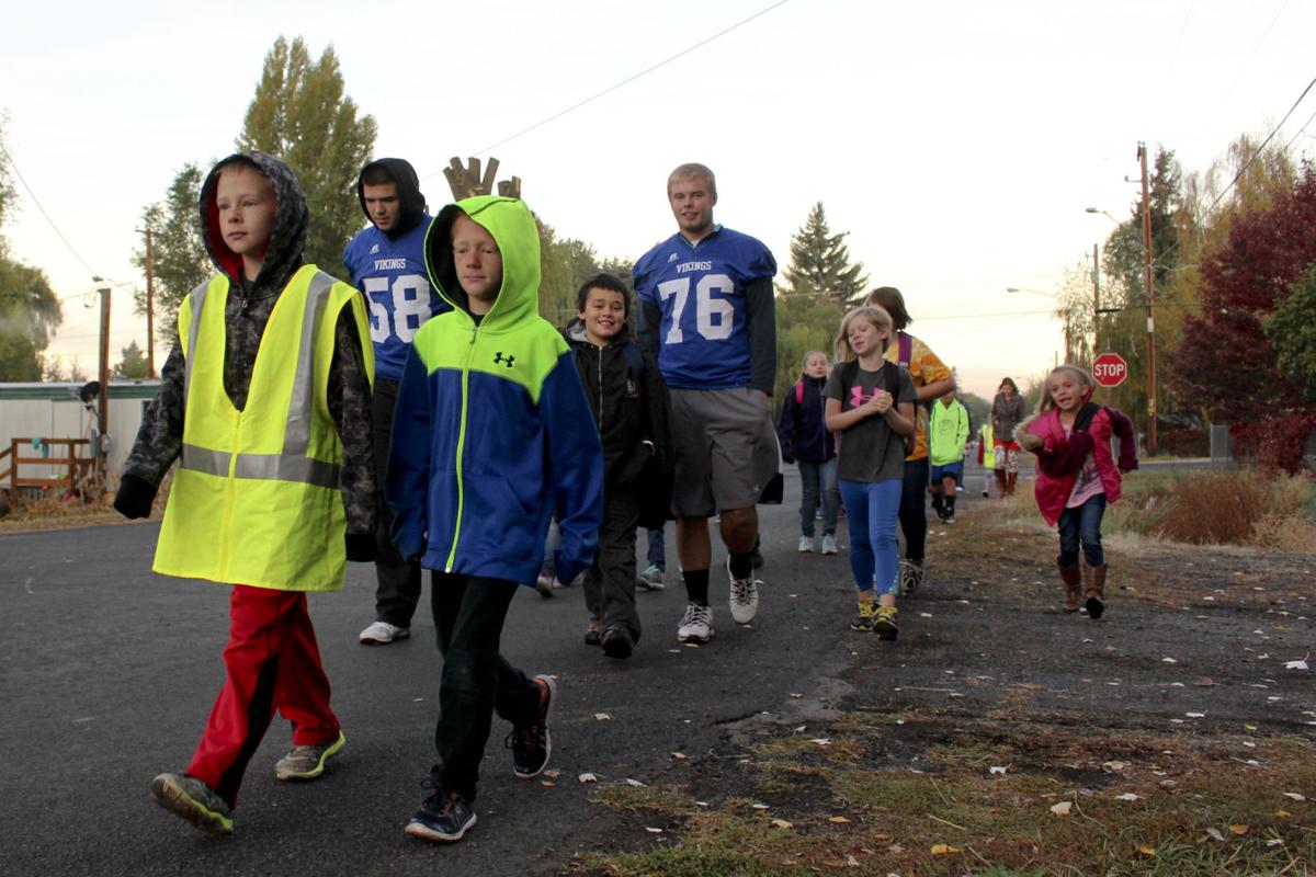 Shasta walk to school month