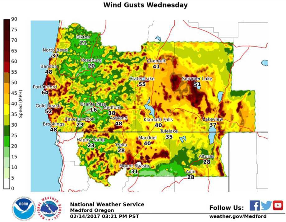 Wind advisory issued for this evening  Local News  heraldandnews.com