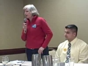 Mary Burke at Madison School Board forum