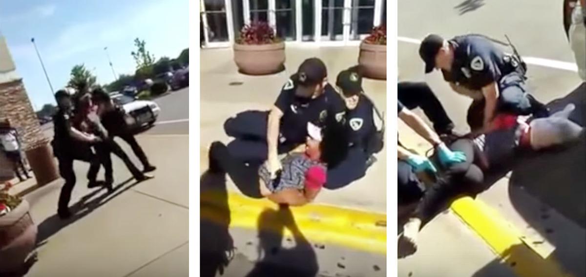 Genele Laird arrest screen shots