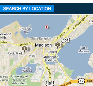 Homes Page Search By Location Map