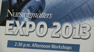 Nursingmatters Expo 2013