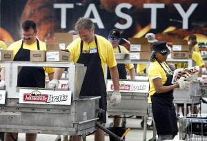 Photos: Scenes from Saturday's brat fests