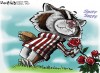 Badgers cartoon reprint