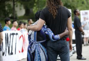 Photos: Tony Robinson procession