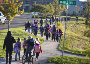 School Spotlight: Challenge encourages walking, biking to school