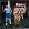 "Man Eating Turkey Leg, Disney World, Florida" (1999)