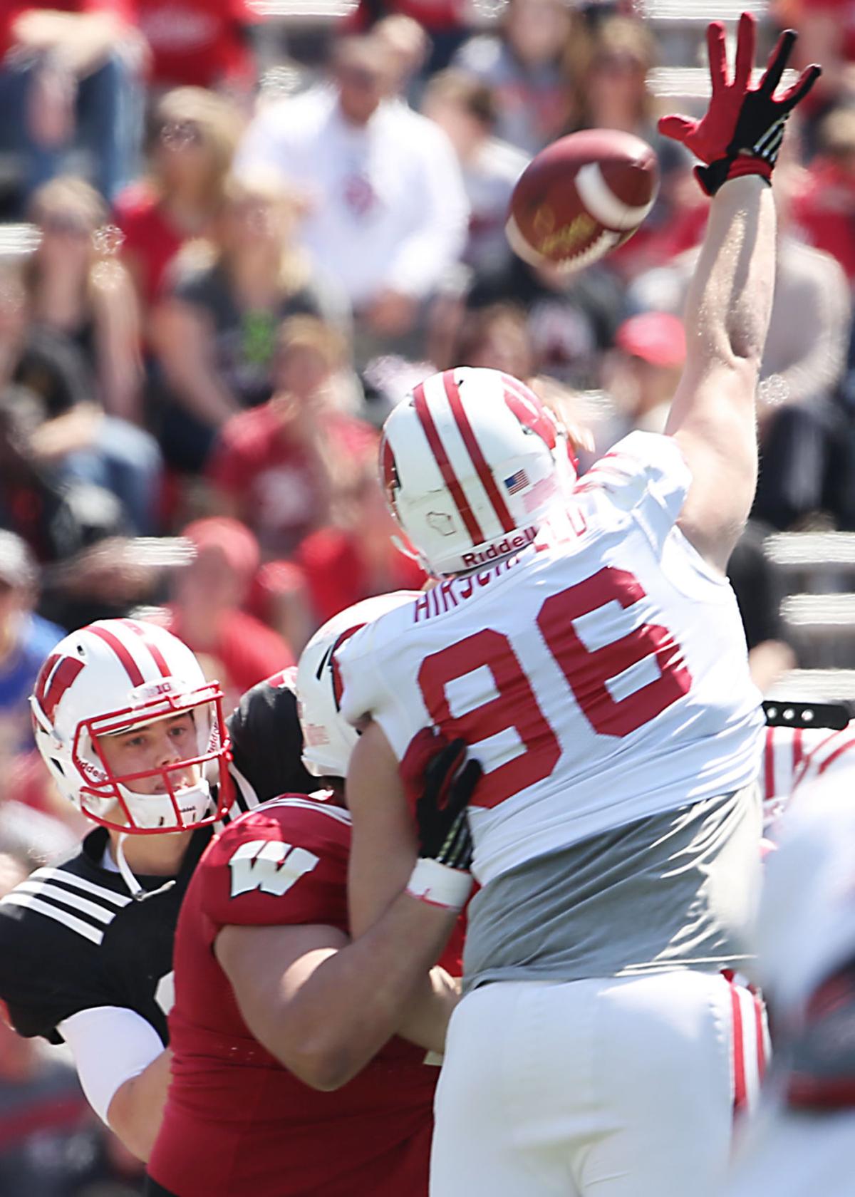 Photos Badgers spring football game College Football