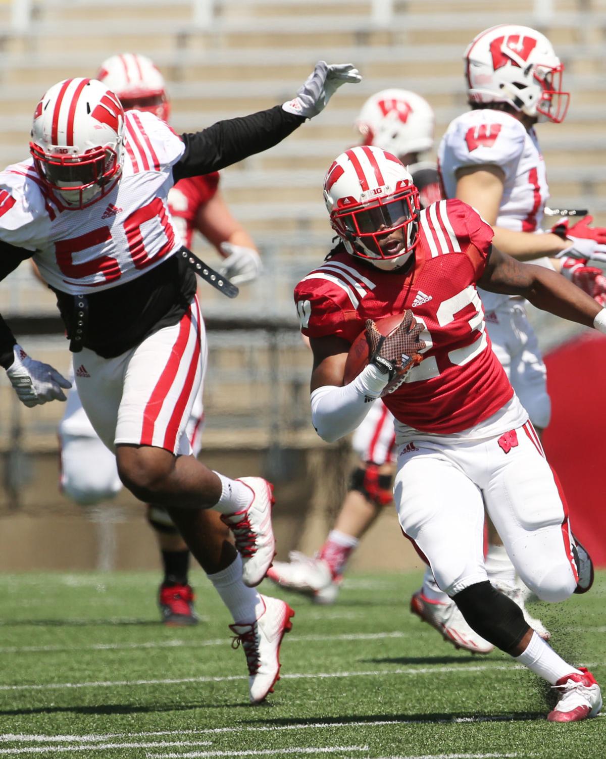 Photos Badgers spring football game College Football