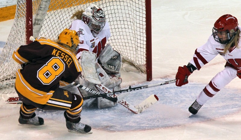 College women's hockey: Madison native Amanda Kessel wins ...