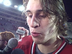 UW defenseman Brendan Smith