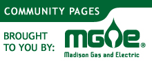 MG&E sponsors the Community Pages