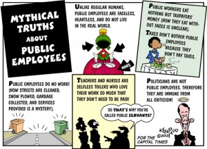 Plain Talk: It’s time to stop demonizing public workers