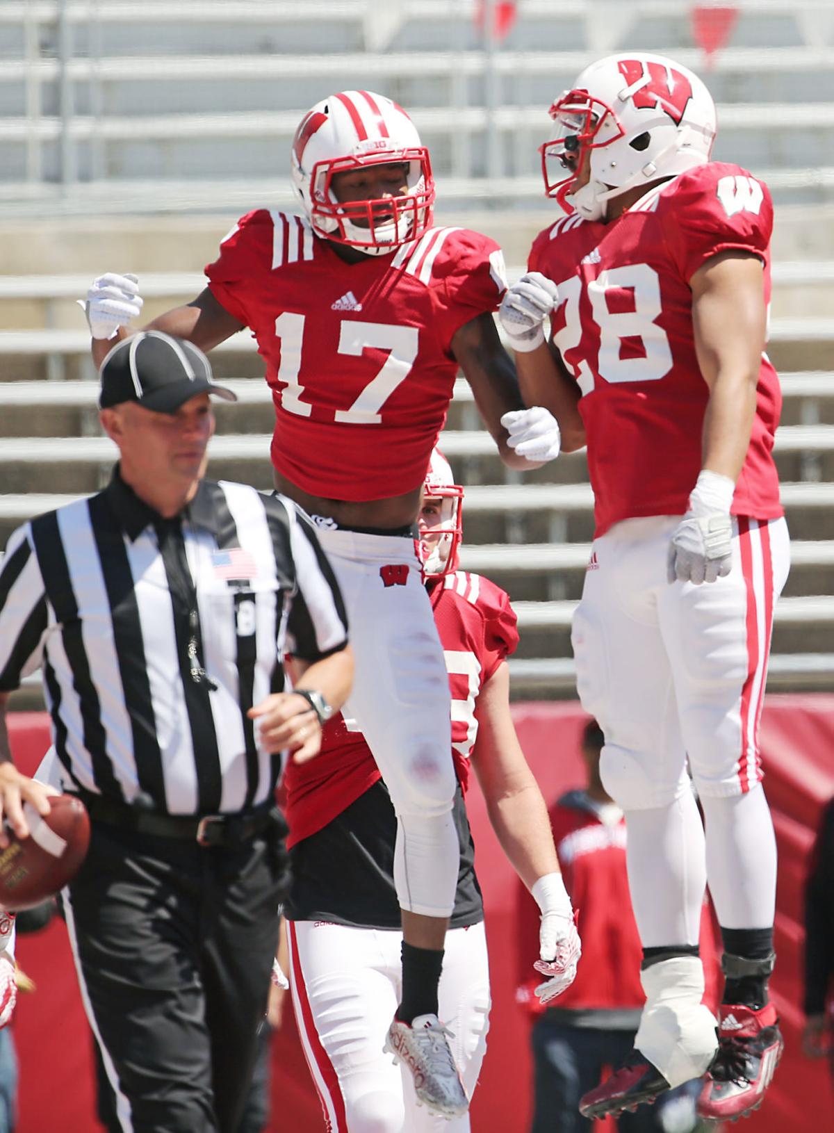 Photos Badgers spring football game College Football