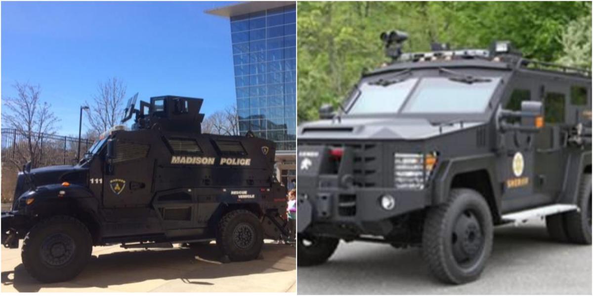 Madison Police Department looking to acquire a military armored vehicle